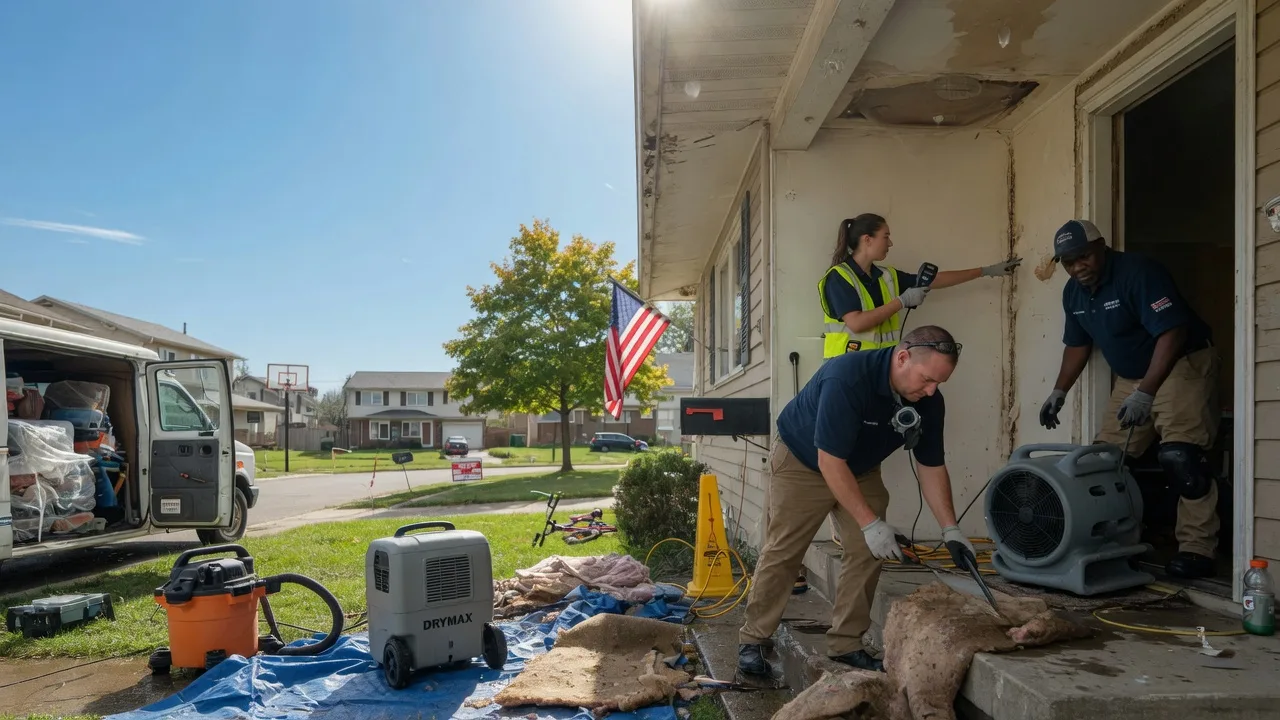 Water Damage Restoration in Benton, LA near me
